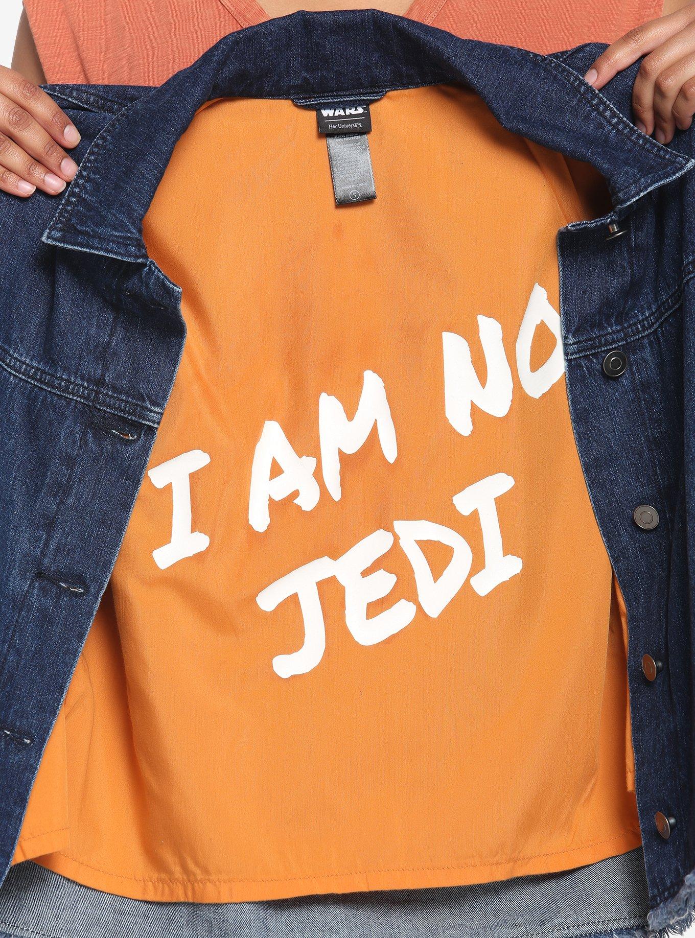 Her Universe Star Wars Ahsoka Tano Clone Trooper Denim Jacket, MEDIUM WASH, alternate
