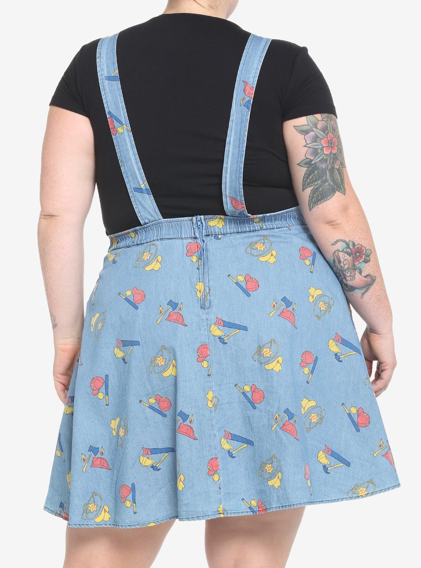 Chucky Good Guys Accessories Skirtall Plus Size, MULTI, alternate