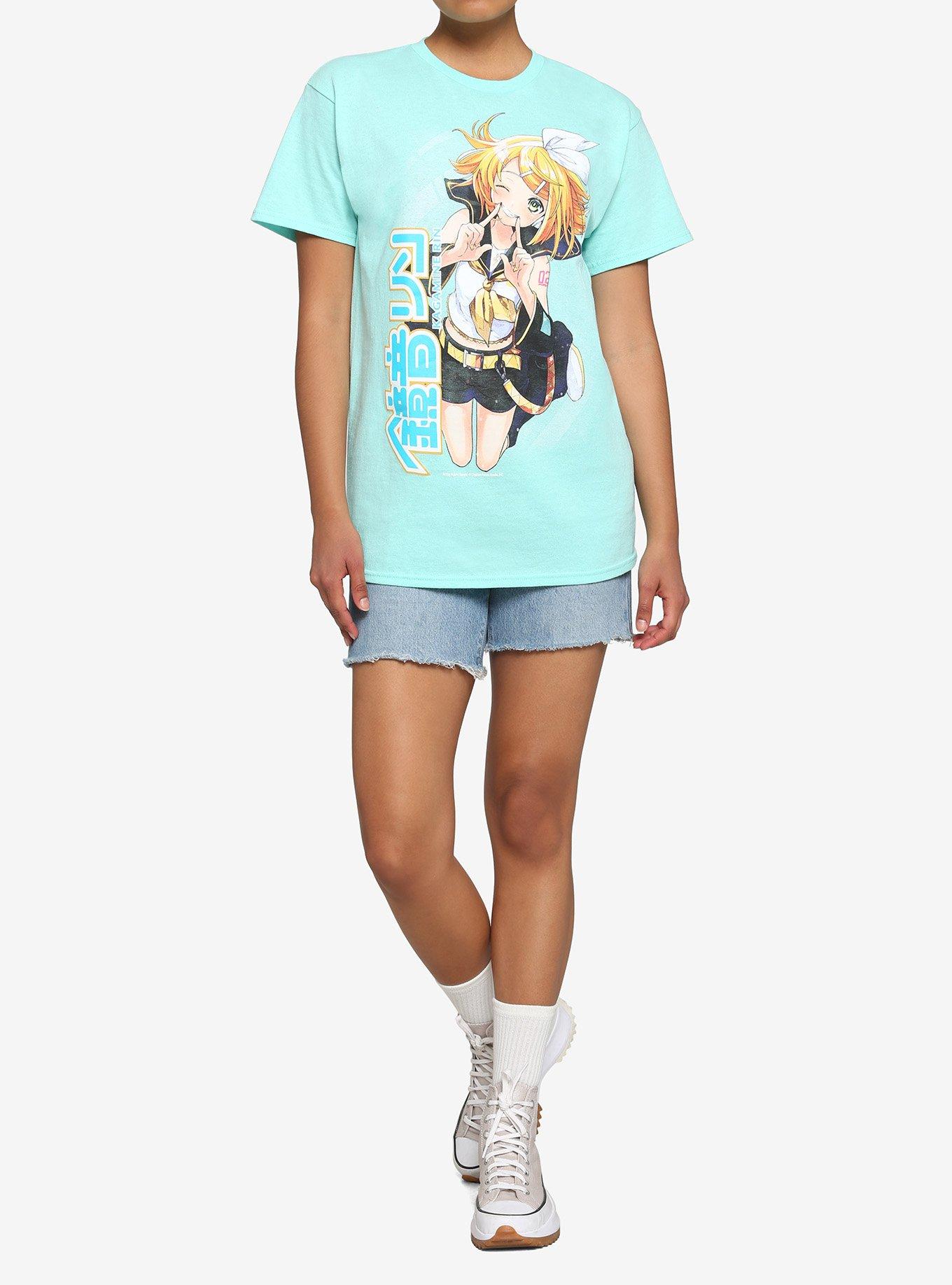 Hatsune Miku Kagamine Rin Girls T-Shirt, MULTI, alternate