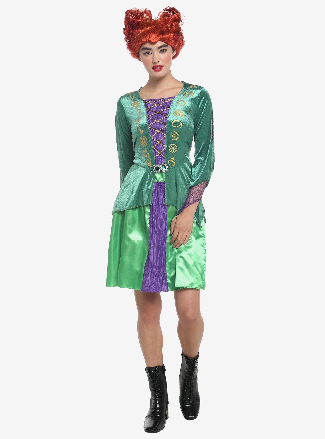 Spirit Halloween Tween Winifred Sanderson Dress Hocus Pocus Costume   Officially Licensed - M : : Clothing, Shoes & Accessories