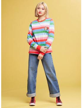 Chucky Stripe Cosplay Girls Long-Sleeve T-Shirt, , hi-res
