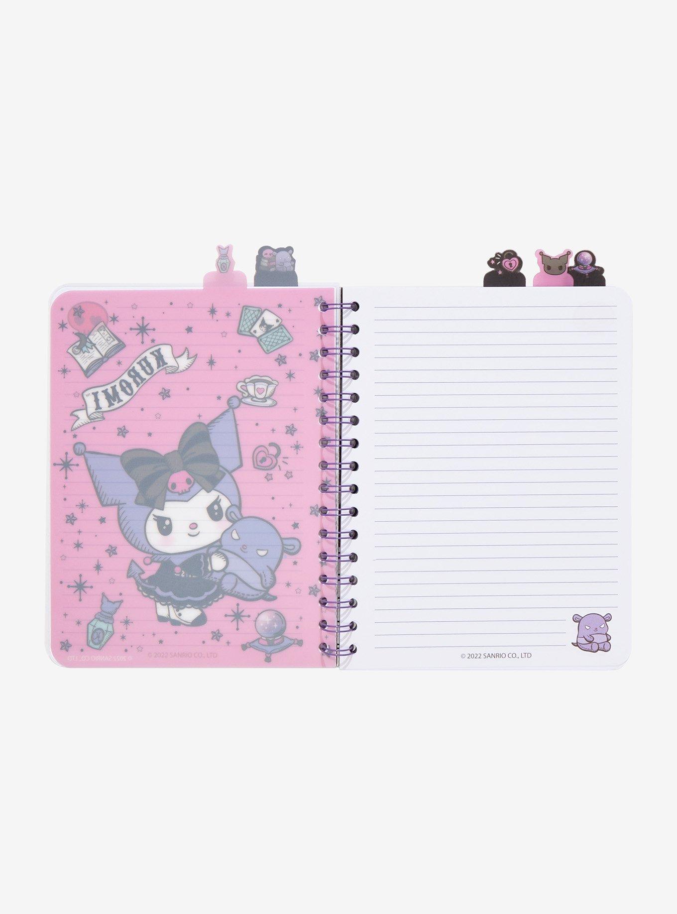 Generic Spiral Notebook Kuromi Notebooks Collage Journal Notepad  Composition With Premium Thick Guitar Tabs colorful 5 5 x 7 75 inches:  : Office Products