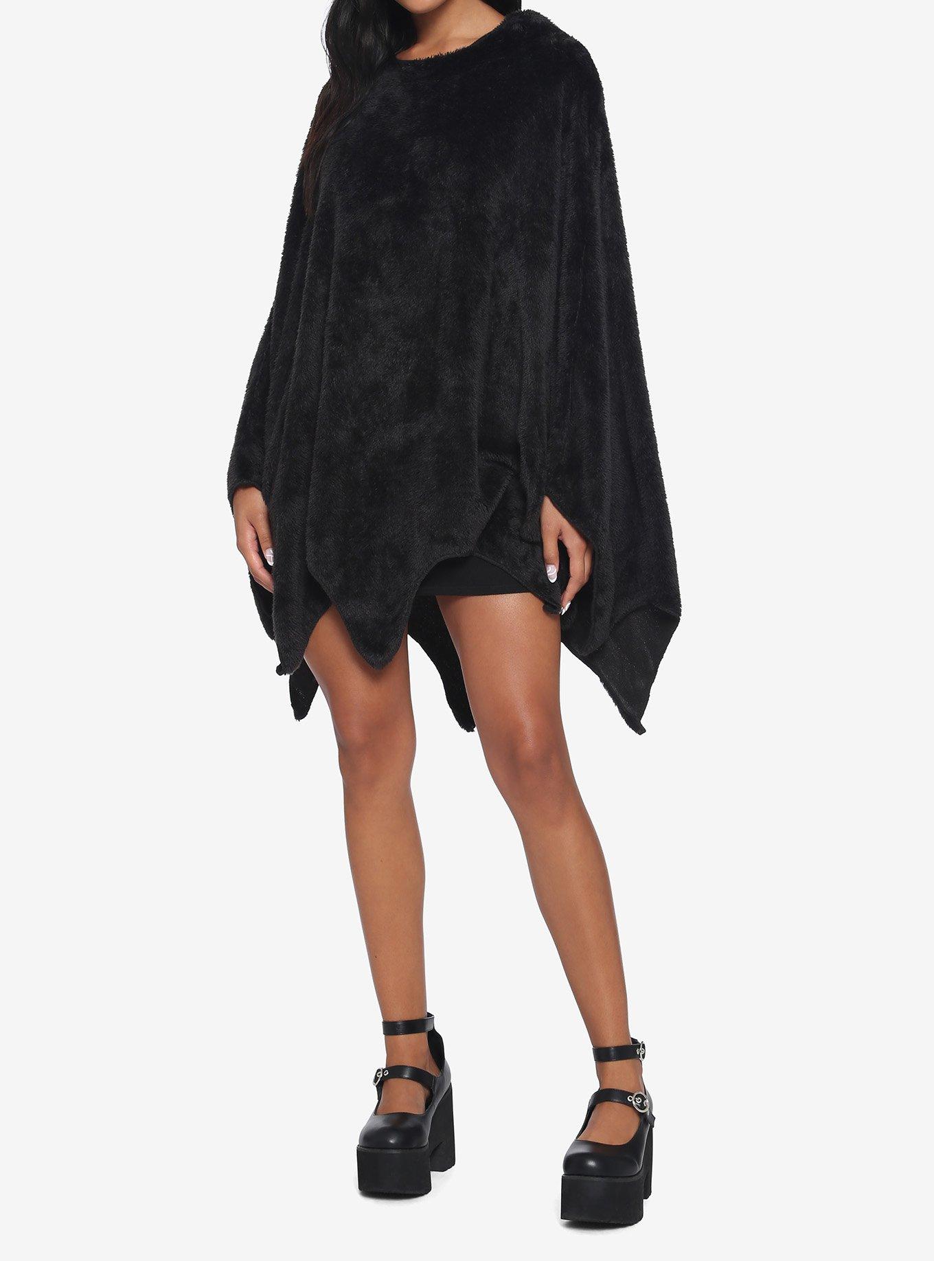 Bat Poncho Costume, , alternate