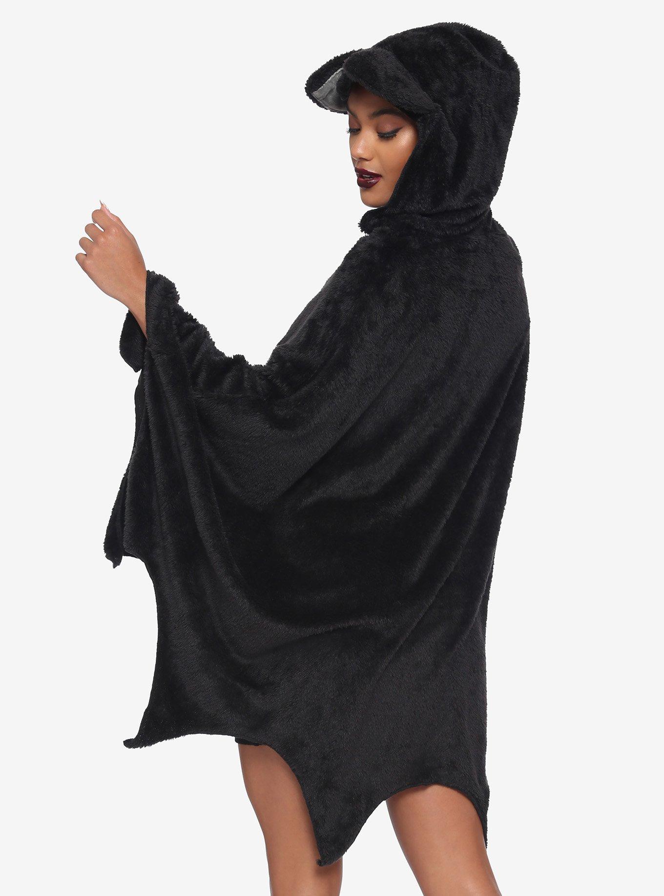 Bat Poncho Costume, , alternate