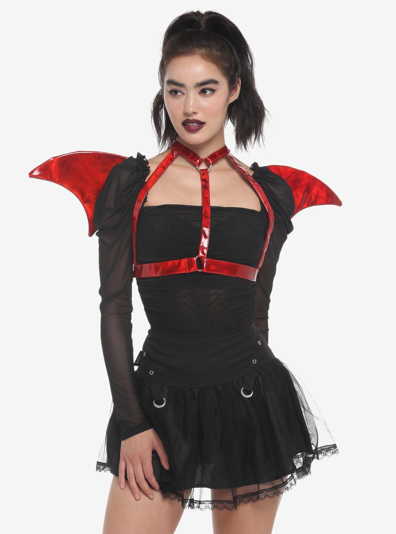 Red Devil Wings Harness, , alternate