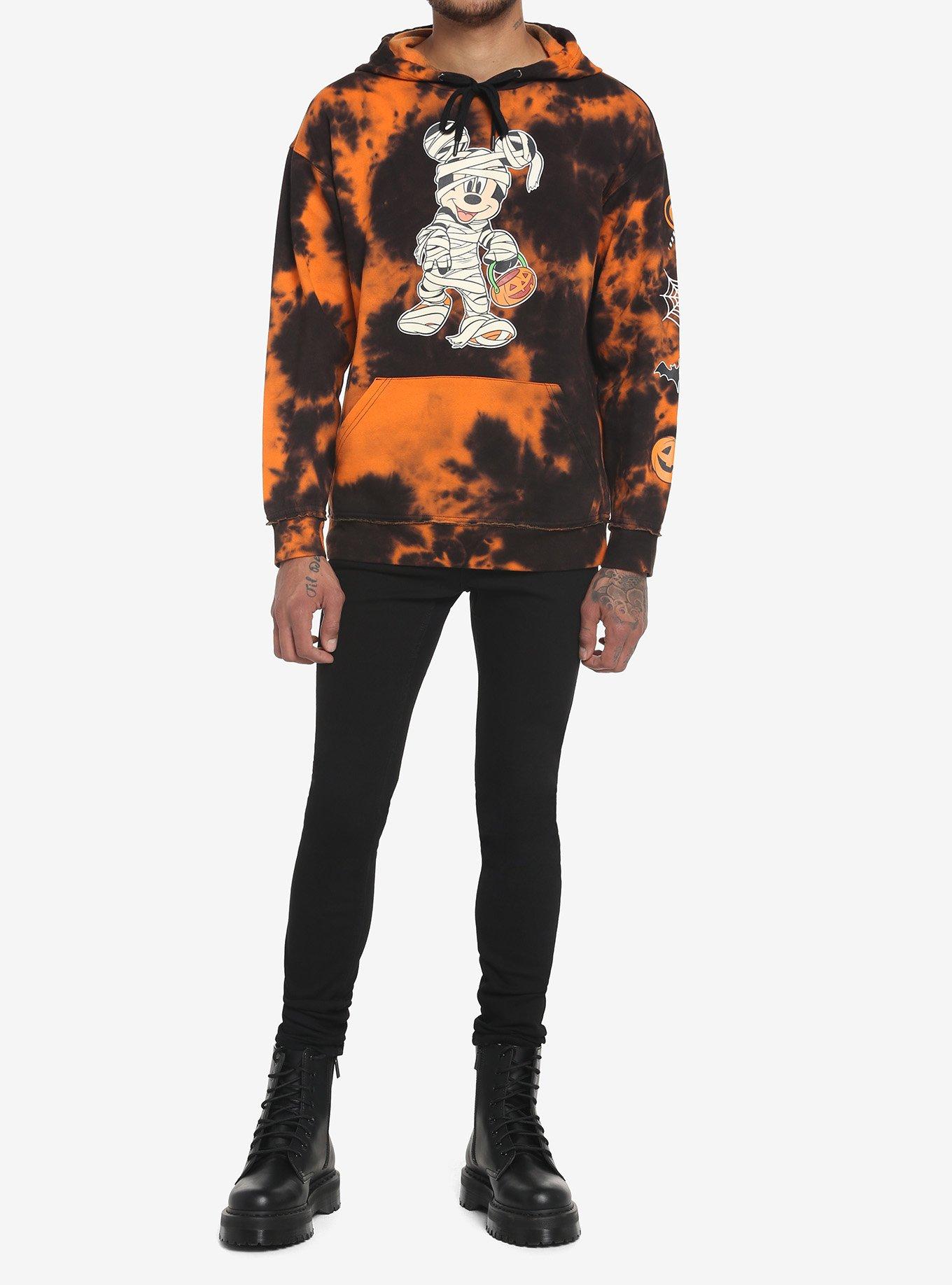 Our Universe Disney Halloween Mickey Mouse Mummy Tie-Dye Hoodie, , hi-res