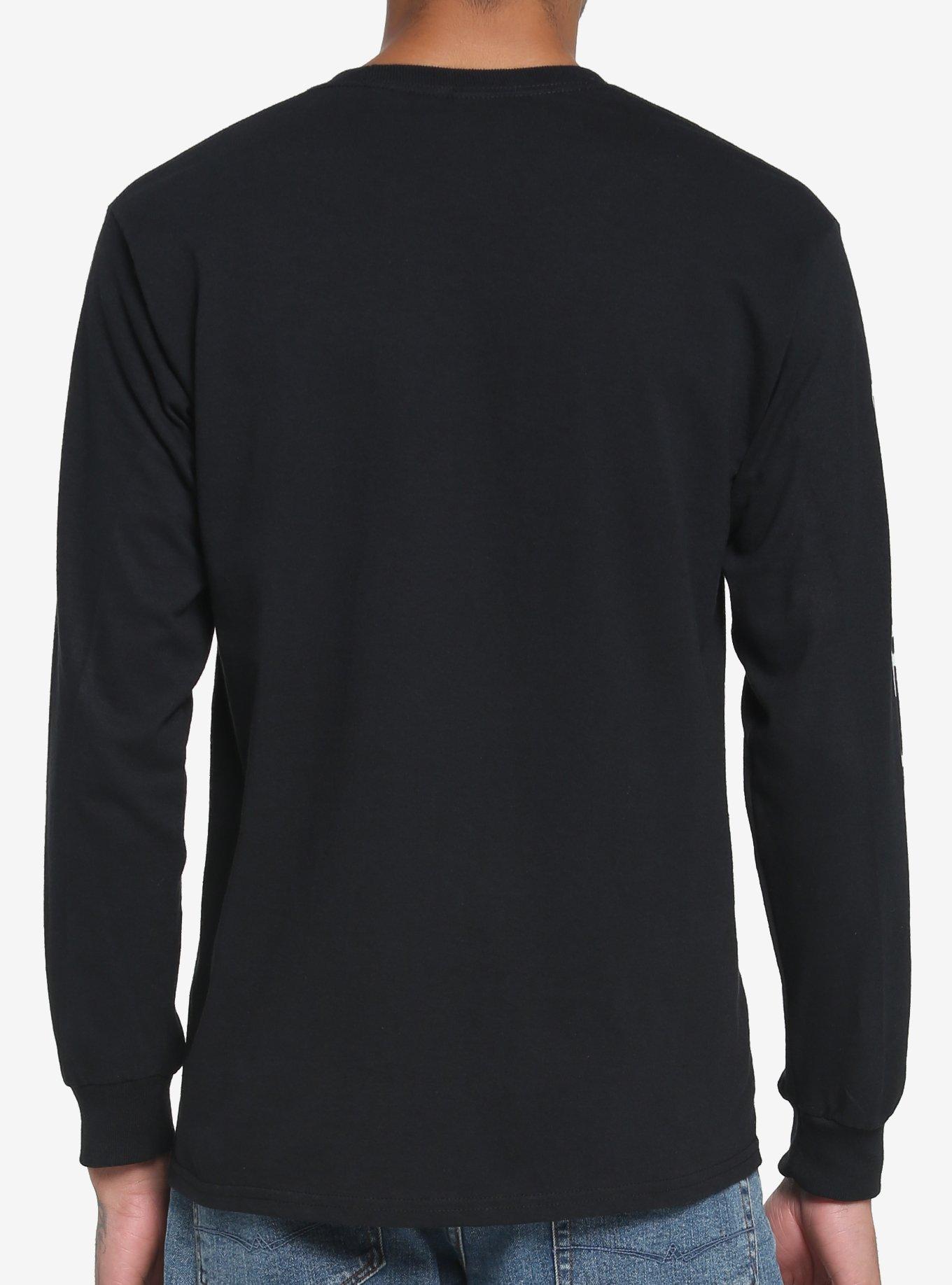 Stranger Things Icons Long-Sleeve T-Shirt, BLACK, alternate