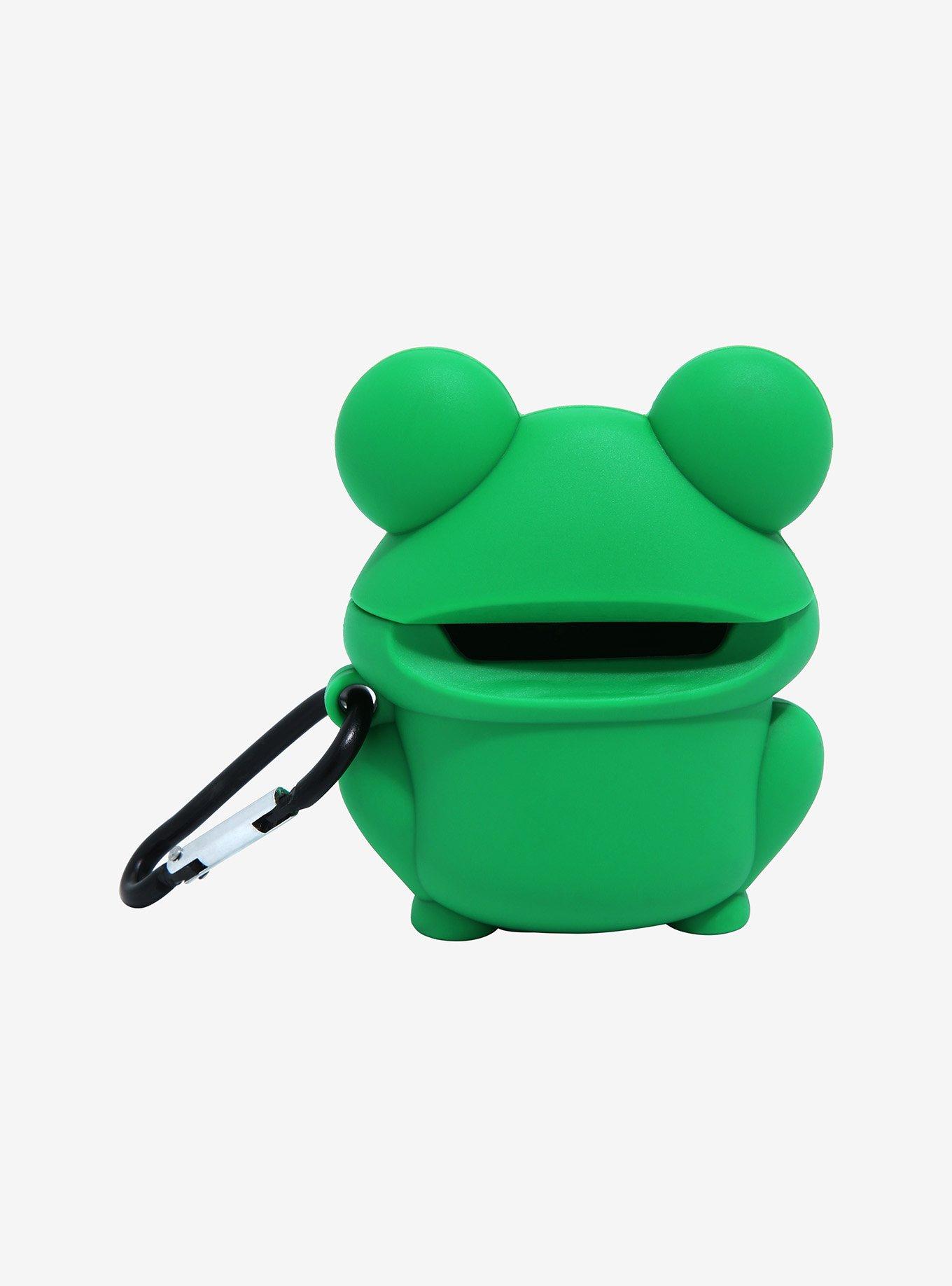 Green Frog Figural Wireless Earbud Case Cover, , alternate