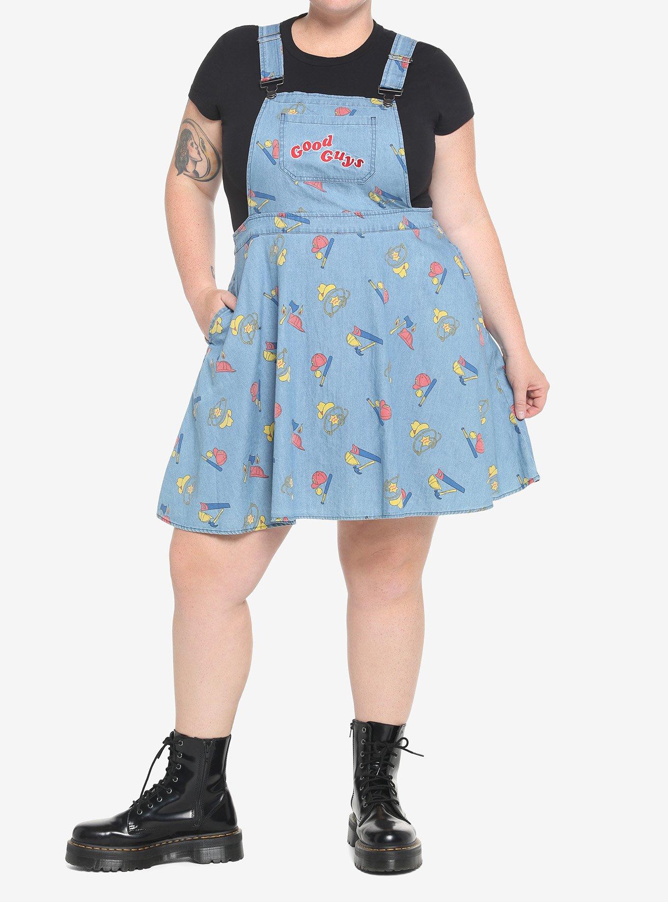 Chucky Good Guys Accessories Skirtall Plus Size, MULTI, alternate