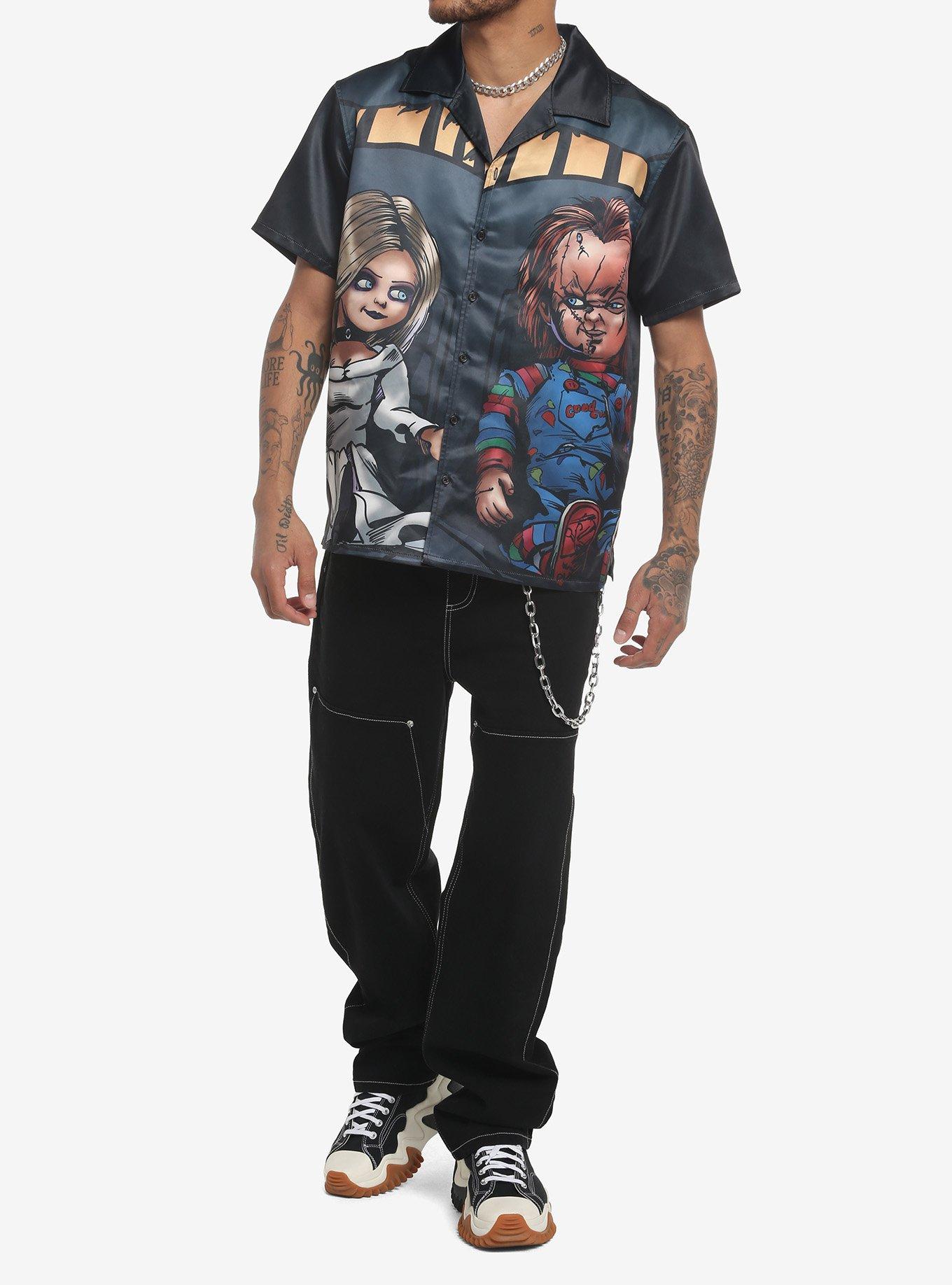 Chucky Tiffany & Chucky Woven Button-Up, , hi-res