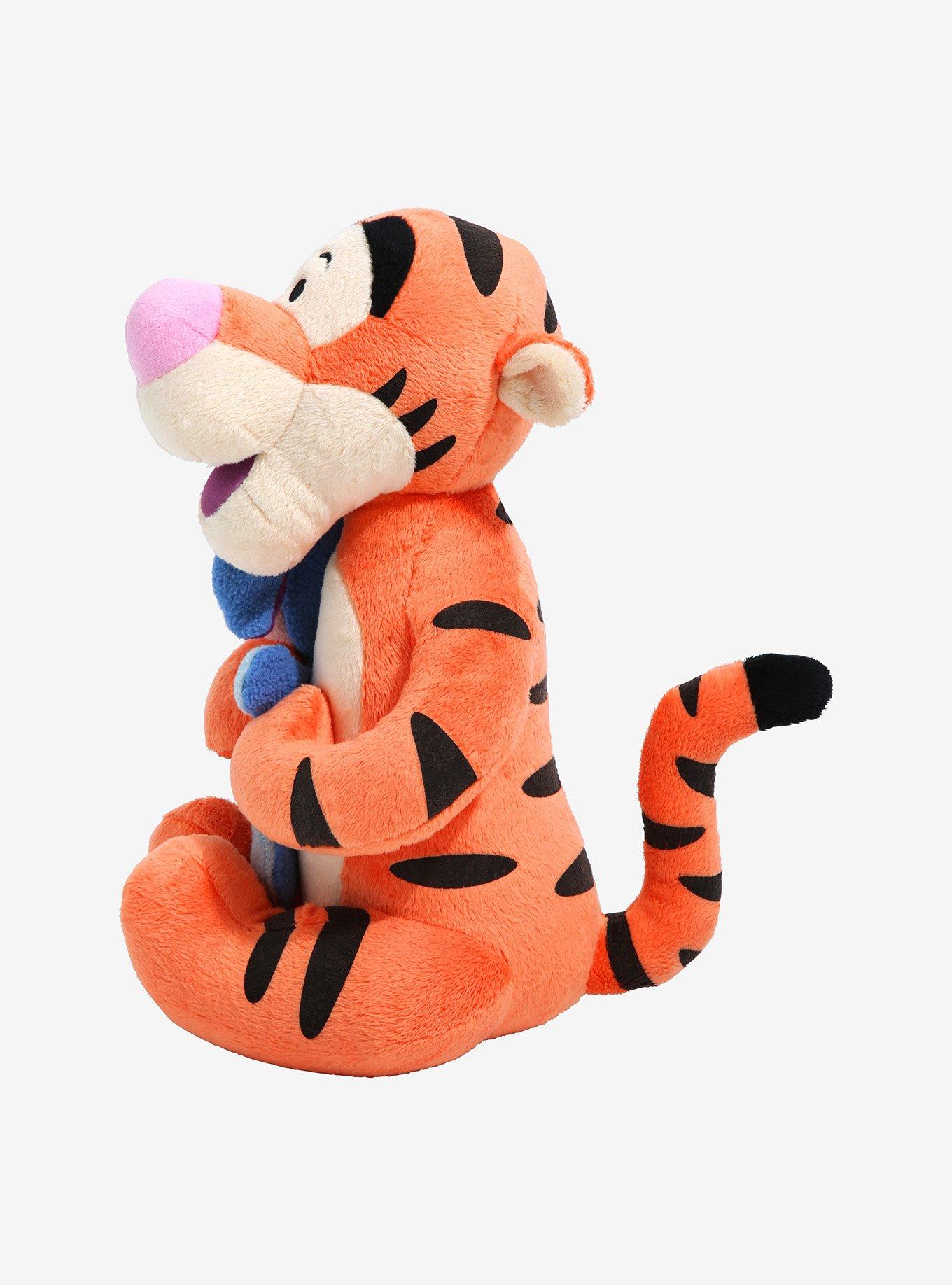 Disney Winnie the Pooh Tigger Holding Eeyore 10 Inch Plush, , alternate