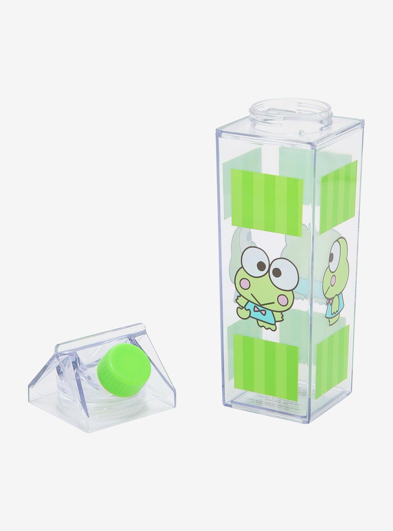 Keroppi Stripe Milk Carton Water Bottle, , alternate