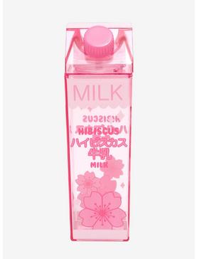 Hibiscus Milk Carton Water Bottle, , hi-res