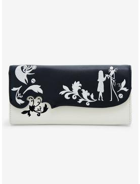 Loungefly Disney The Nightmare Before Christmas Silhouette Icons Wallet - BoxLunch Exclusive, , hi-res