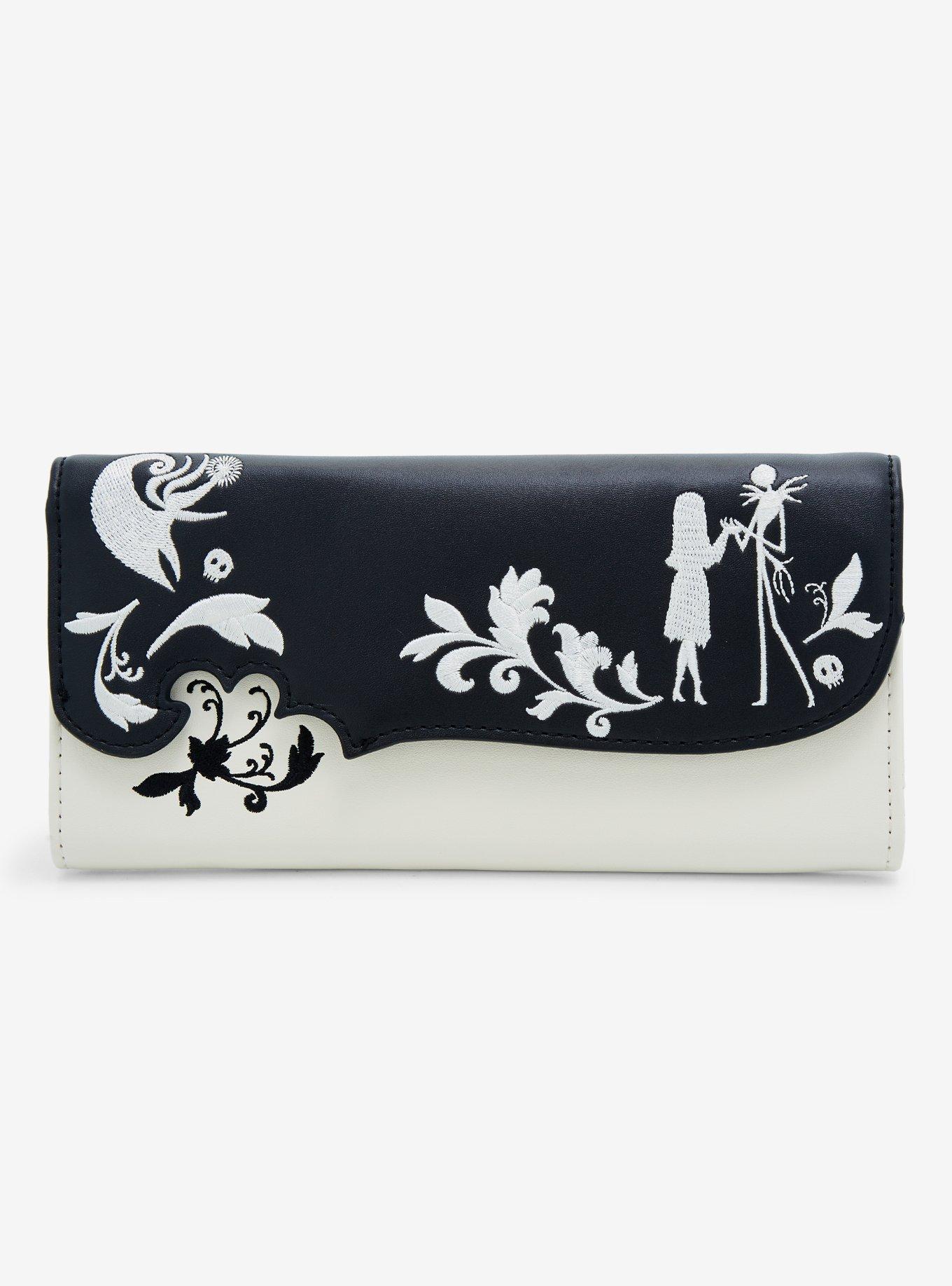 Loungefly Disney The Nightmare Before Christmas Silhouette Icons Wallet - BoxLunch Exclusive, , alternate