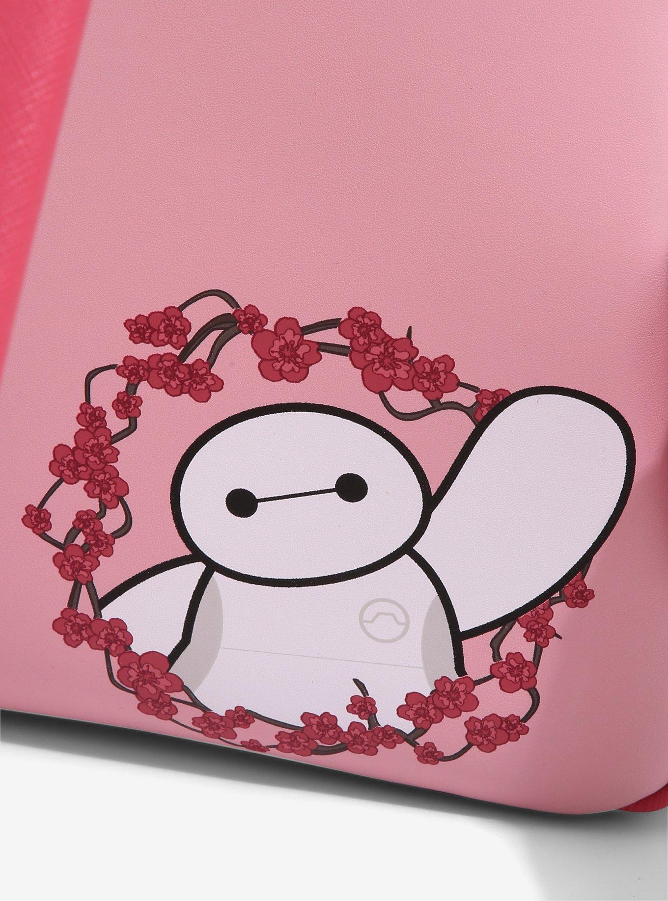 Loungefly Disney Big Hero 6 Baymax & Sakura Flowers Mini Backpack - BoxLunch Exclusive, , alternate