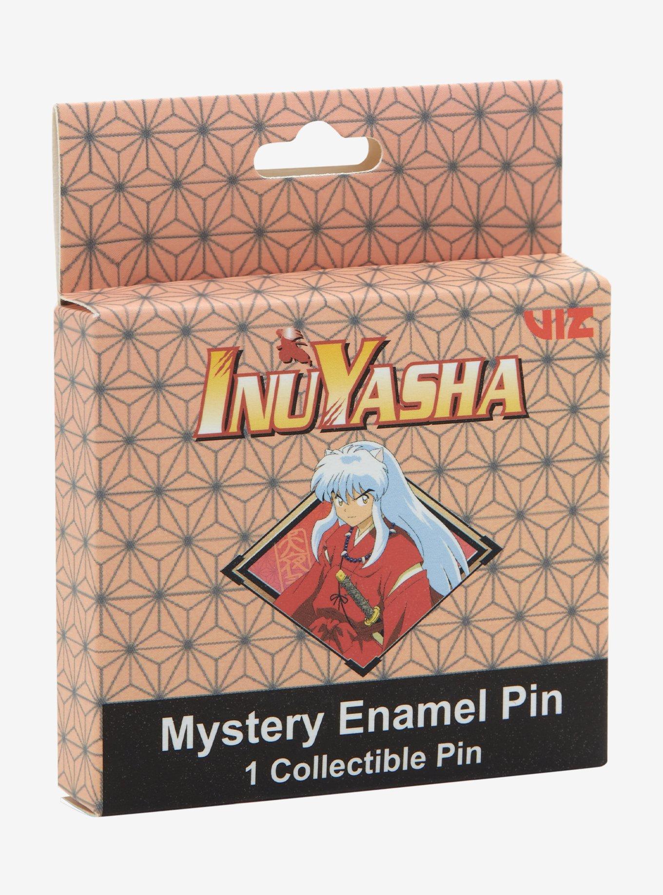 InuYasha Glitter Characters Blind Box Enamel Pin, , alternate