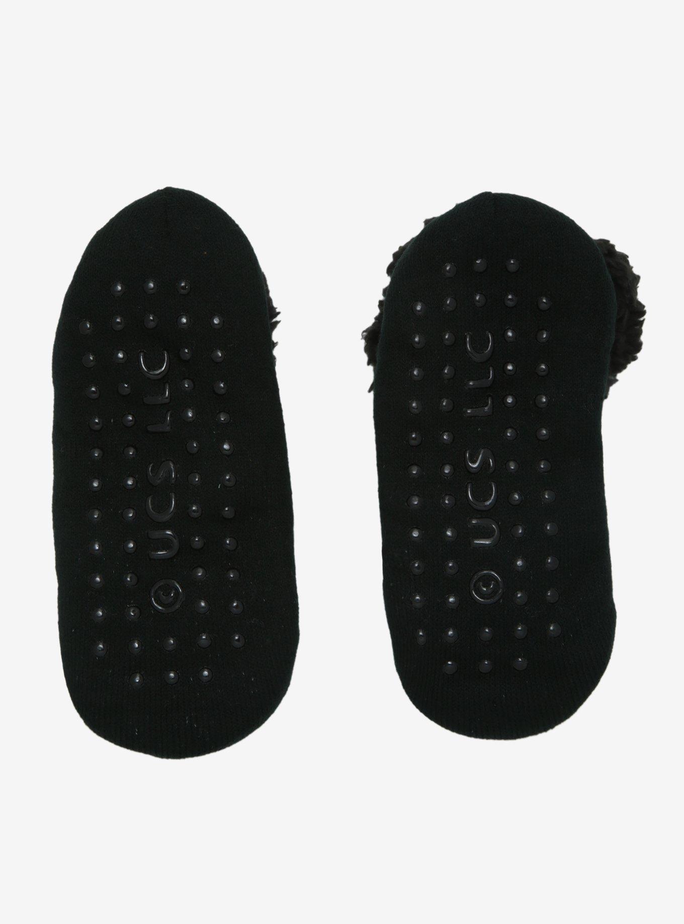 Halloween Michael Myers Face Cozy Slipper Socks, , alternate