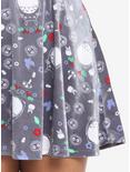 Her Universe Studio Ghibli My Neighbor Totoro Grey Velvet Suspender Skirt, MULTI, alternate