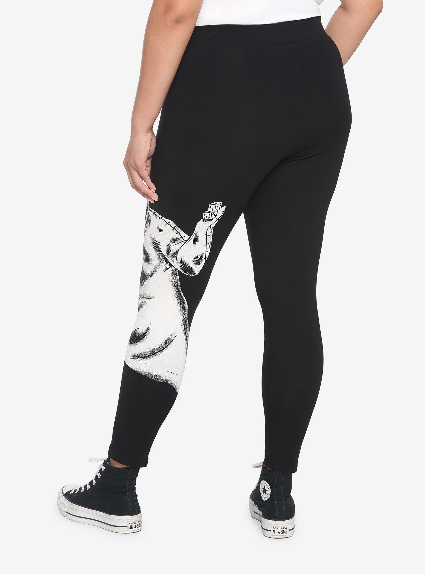 The Nightmare Before Christmas Oogie Boogie & Trio Leggings Plus Size, MULTI, alternate