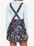 Disney Pixar Coco Sugar Skull & Guitar Velvet Suspender Skirt, MULTI, alternate
