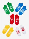 Coca-Cola Around The World No-Show Socks 5 Pair, , alternate