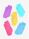 Care Bears Belly Badge Quotes No-Show Socks 5 Pair, , alternate