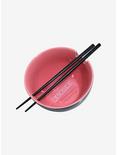 Kuromi Ramen Bowl With Chopsticks, , alternate