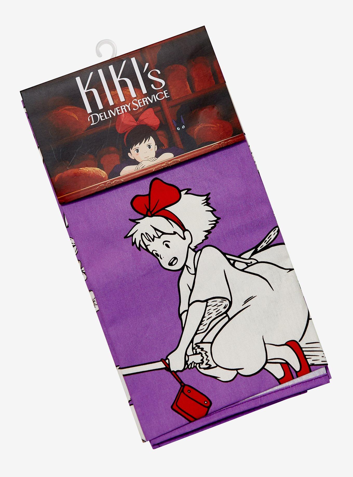 Studio Ghibli Kiki's Delivery Service Floral Towel Set, , alternate