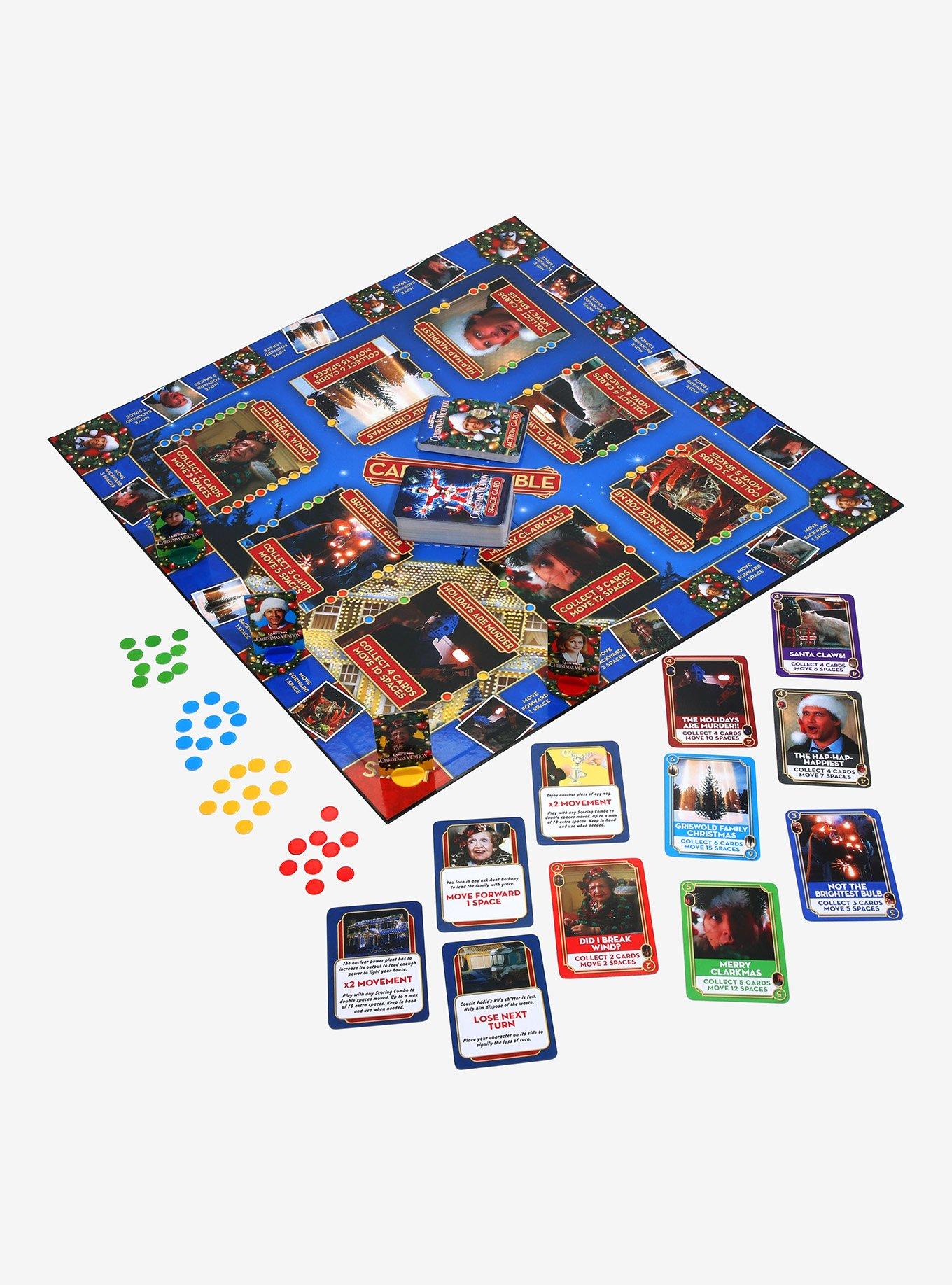 National Lampoon's Christmas Vacation Card Scramble Board Game, , alternate