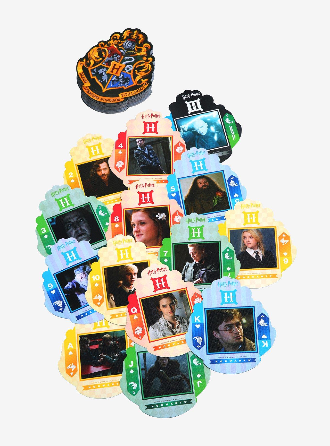 Harry Potter Hogwarts House Crest Playing Cards, , alternate