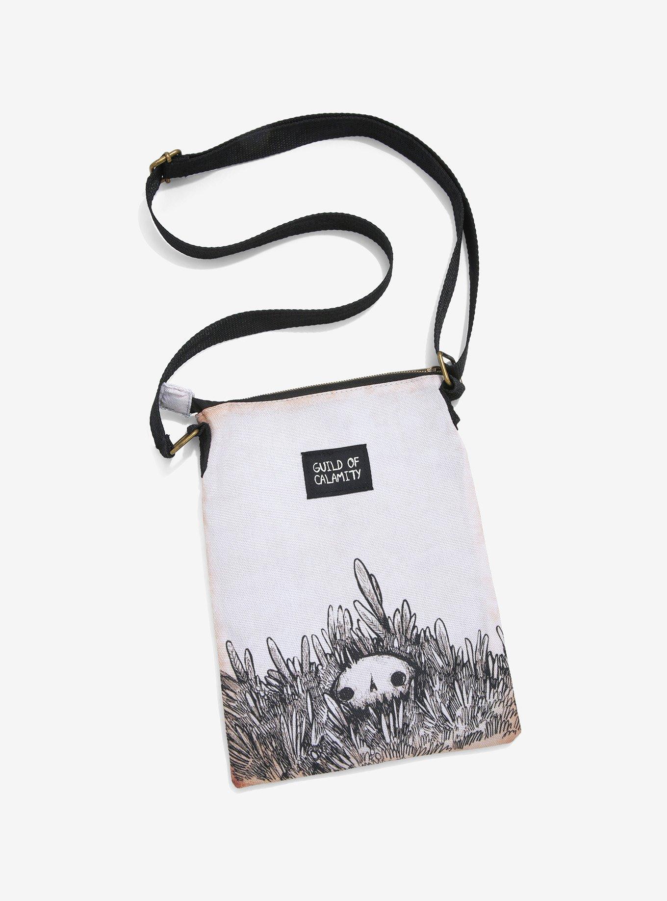Moon Creature Trio Passport Crossbody Bag By Guild Of Calamity, , alternate