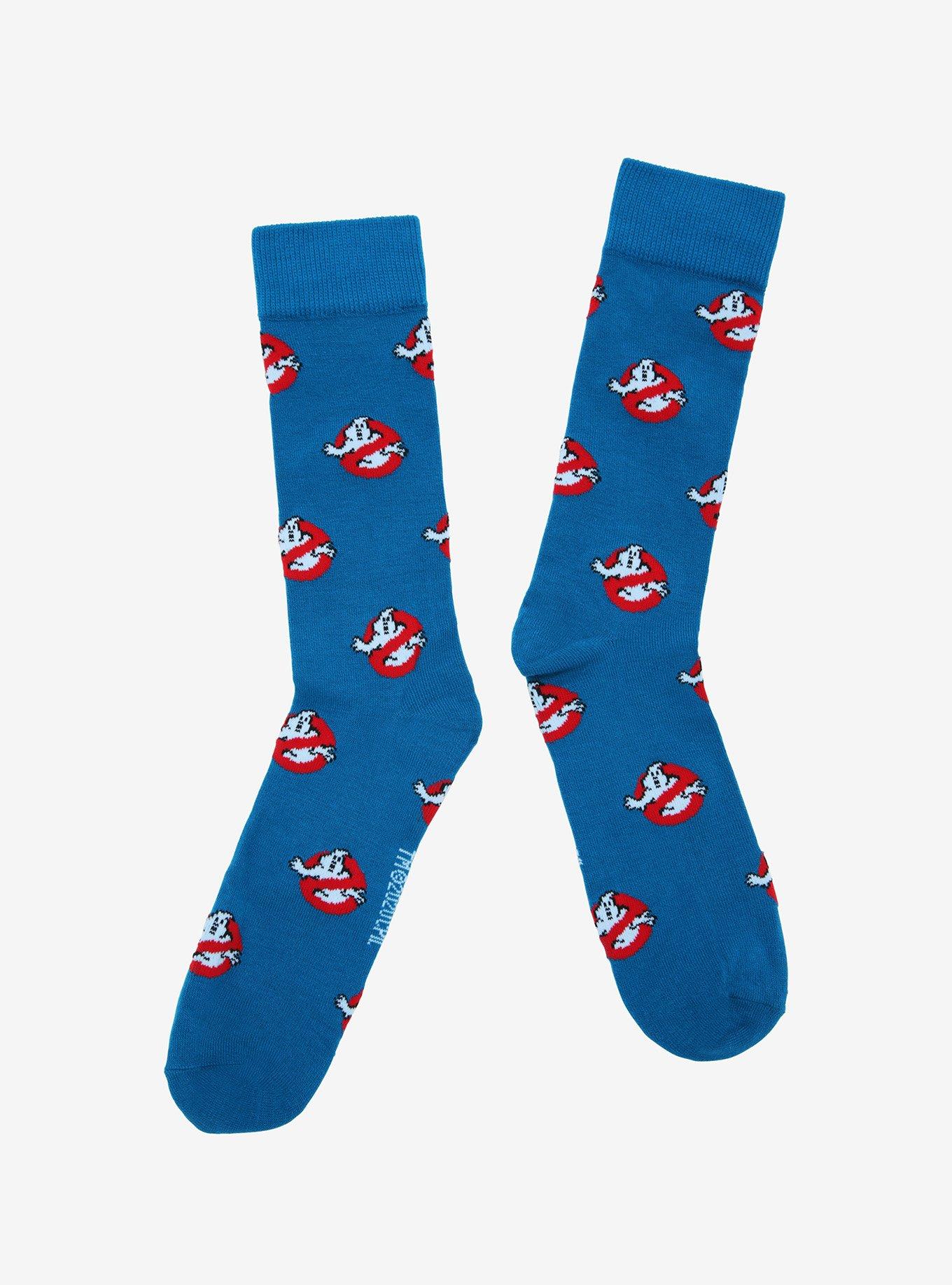 Ghostbusters Logo Crew Socks, , alternate