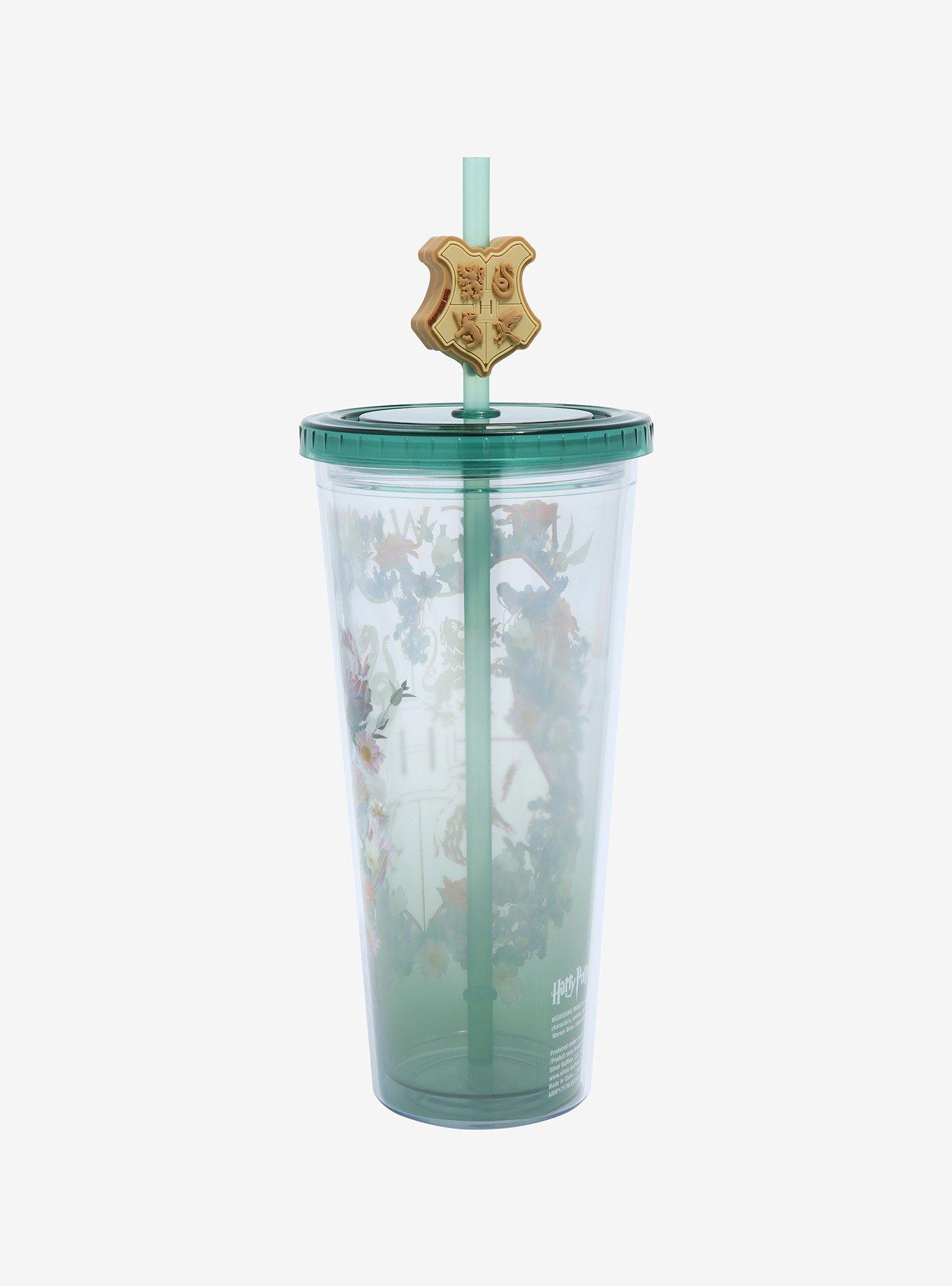 Harry Potter Hogwarts Floral Acrylic Travel Cup, , alternate