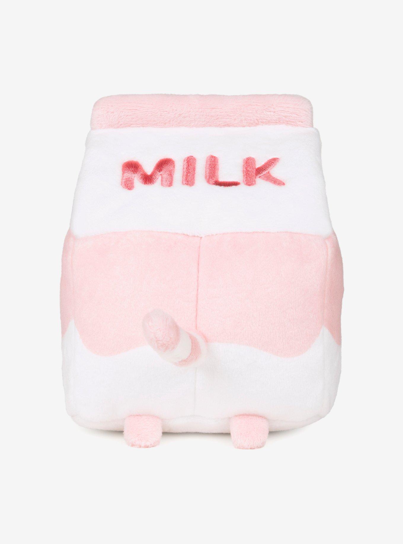 Pusheen Strawberry Milk Plush, , alternate