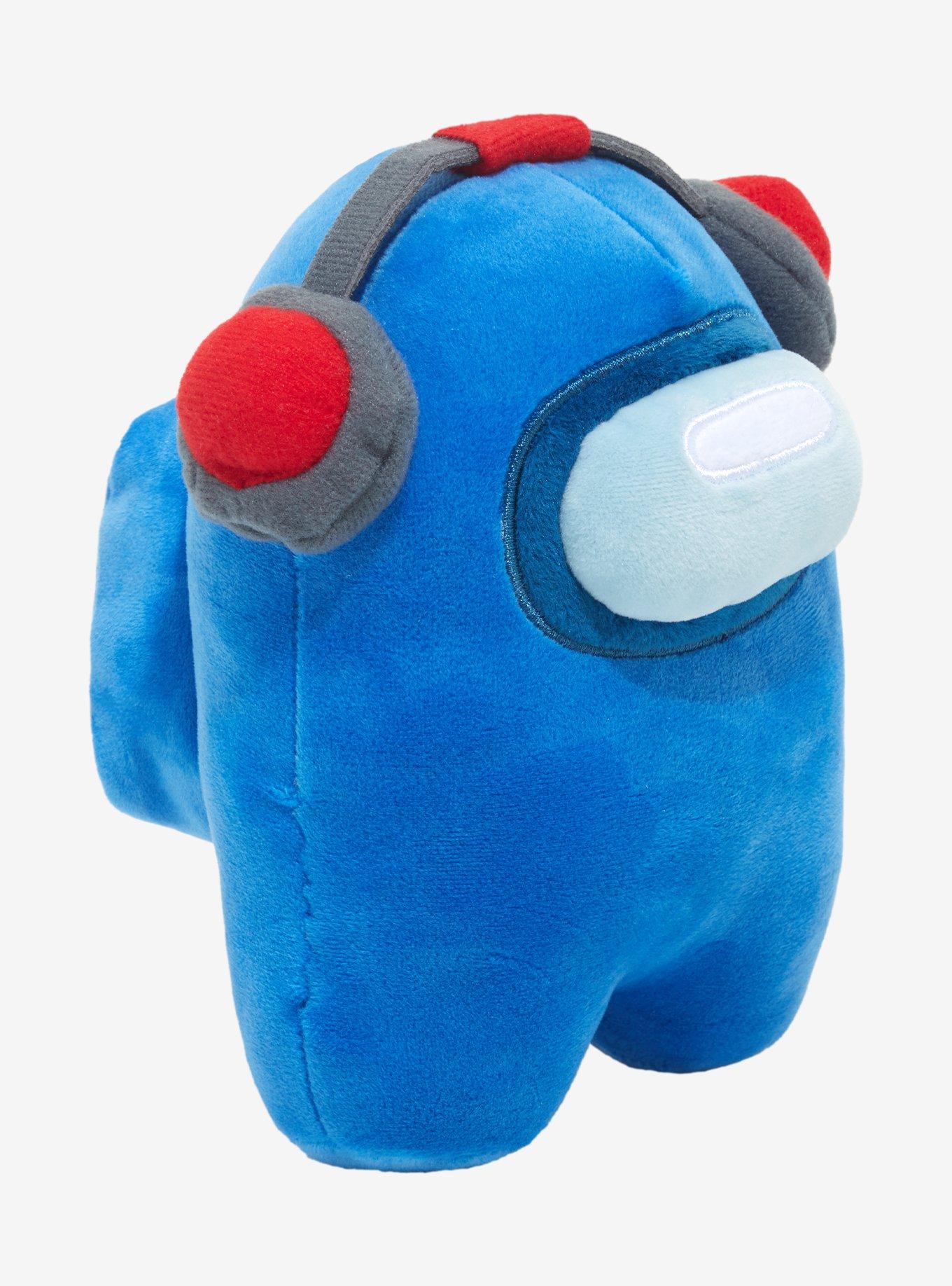 Among Us Blue Headphone Crewmate Plush, , alternate