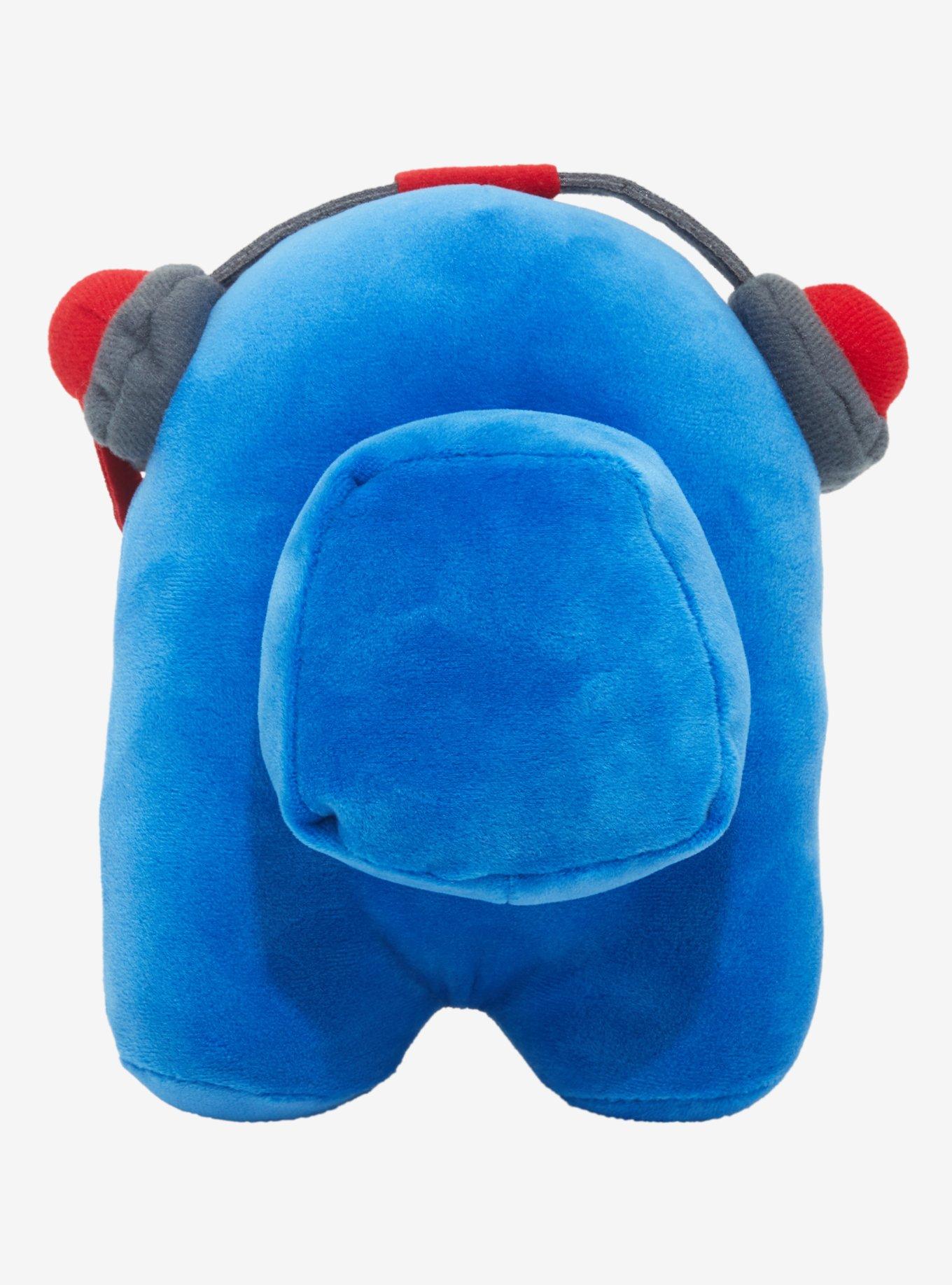 Among Us Blue Headphone Crewmate Plush, , alternate