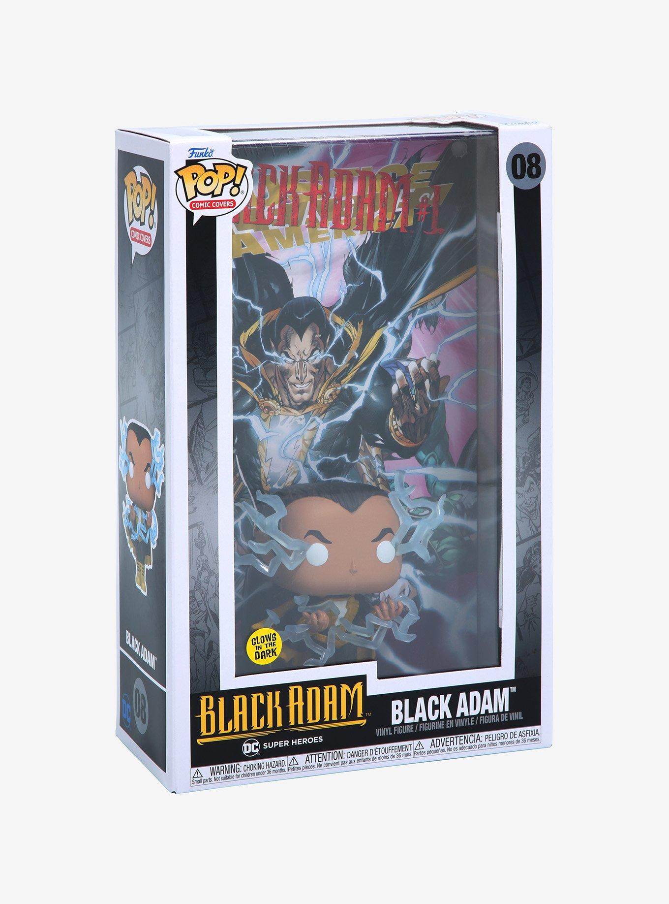 Funko Pop! DC Comic Covers Black Adam Vinyl Figure, , alternate