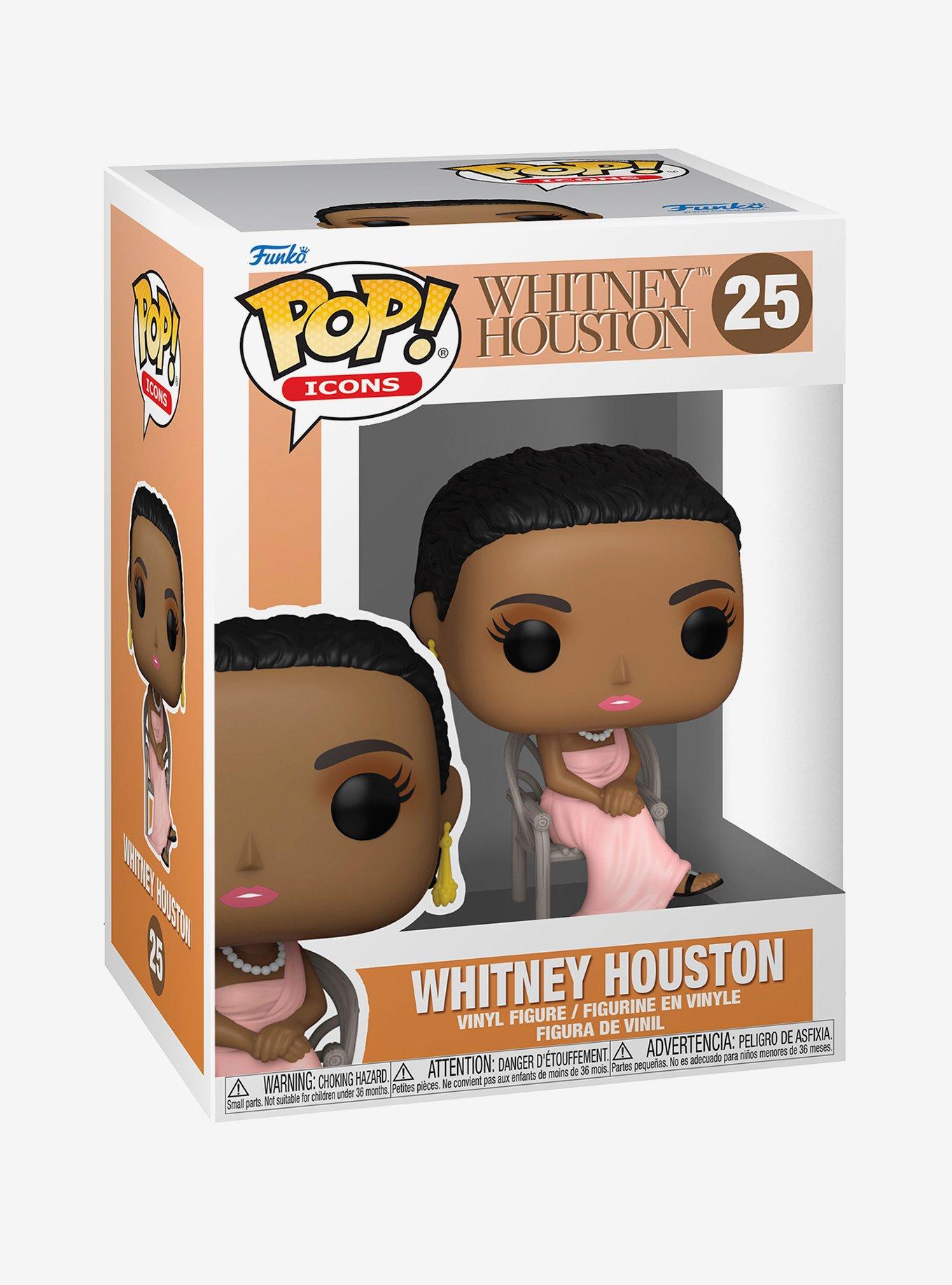 Funko Pop! Icons Whitney Houston (Debut) Vinyl Figure, , alternate