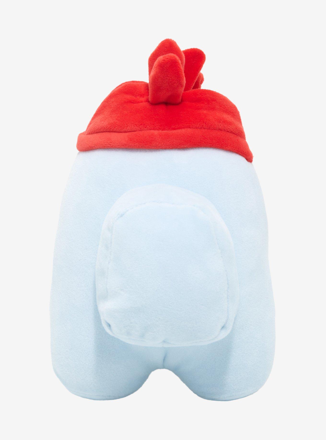 Among Us White Party Hat Crewmate Plush, , alternate
