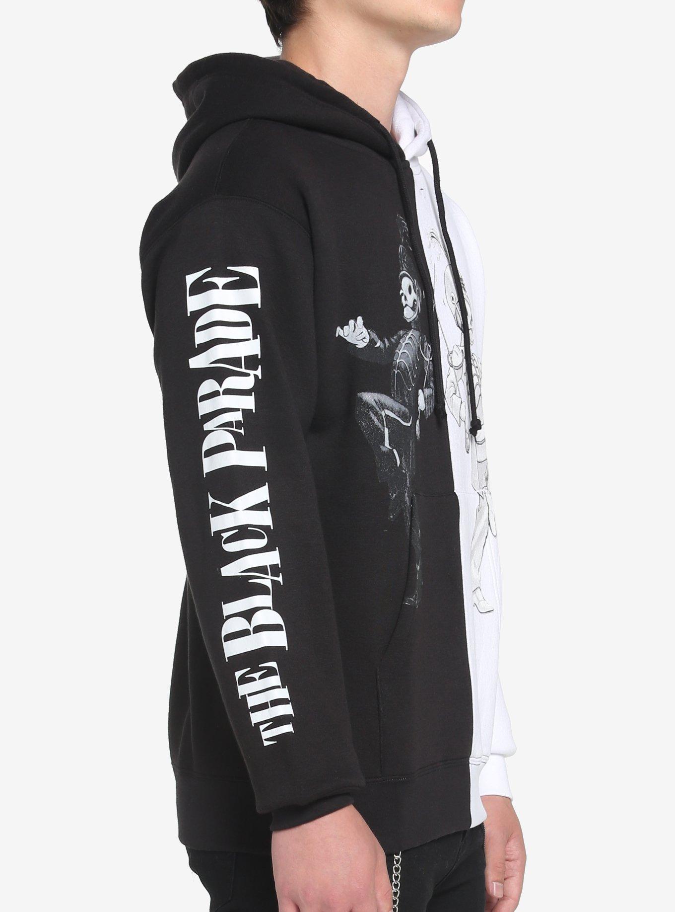 My Chemical Romance The Black Parade Split Hoodie, MULTI, alternate