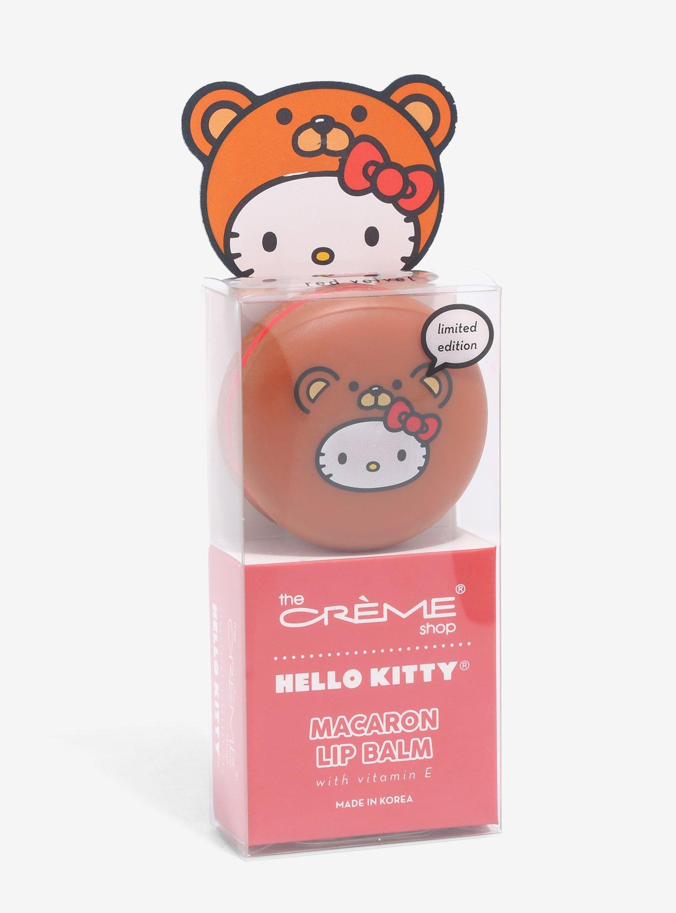 The Creme Shop Hello Kitty Red Velvet Macaron Lip Balm, , alternate