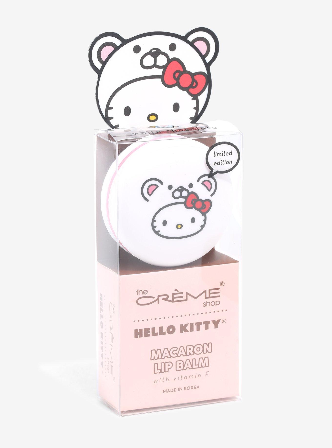 The Creme Shop Hello Kitty White Chocolate Macaron Lip Balm, , alternate