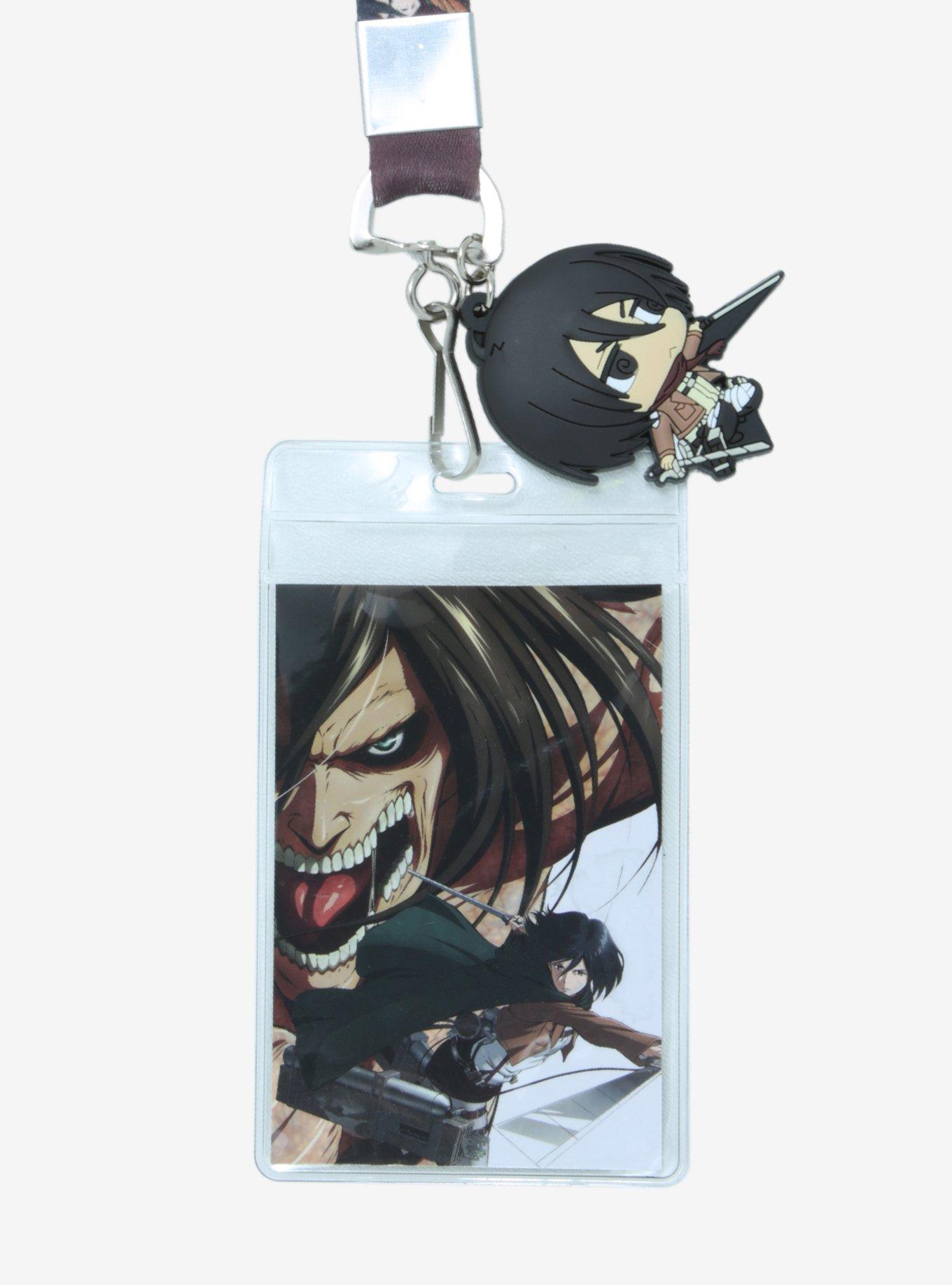 Attack On Titan Season 2 Mikasa & Titan Lanyard, , alternate