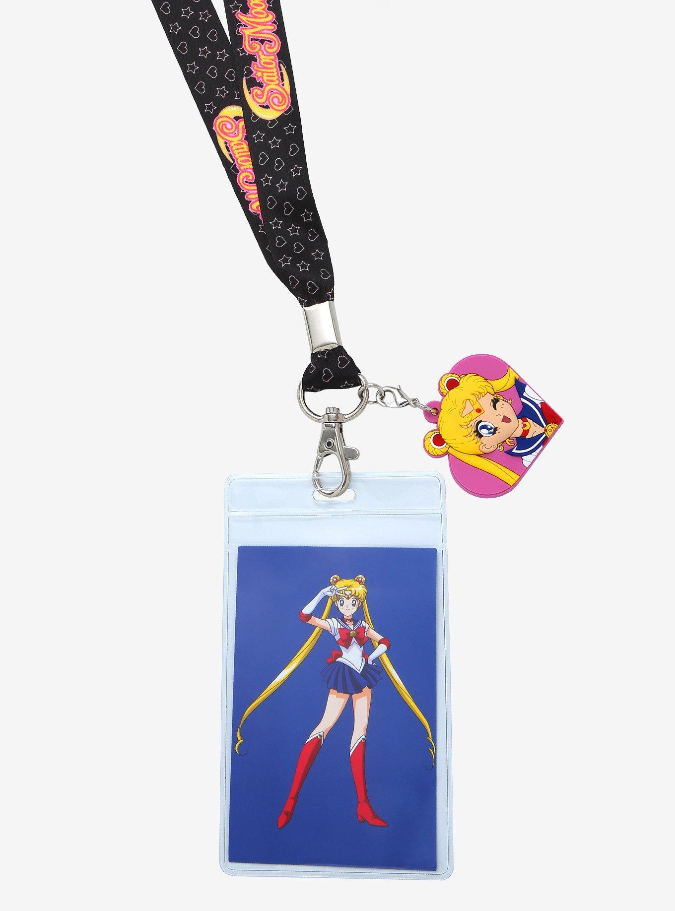 Sailor Moon Heart Logo Lanyard, , alternate