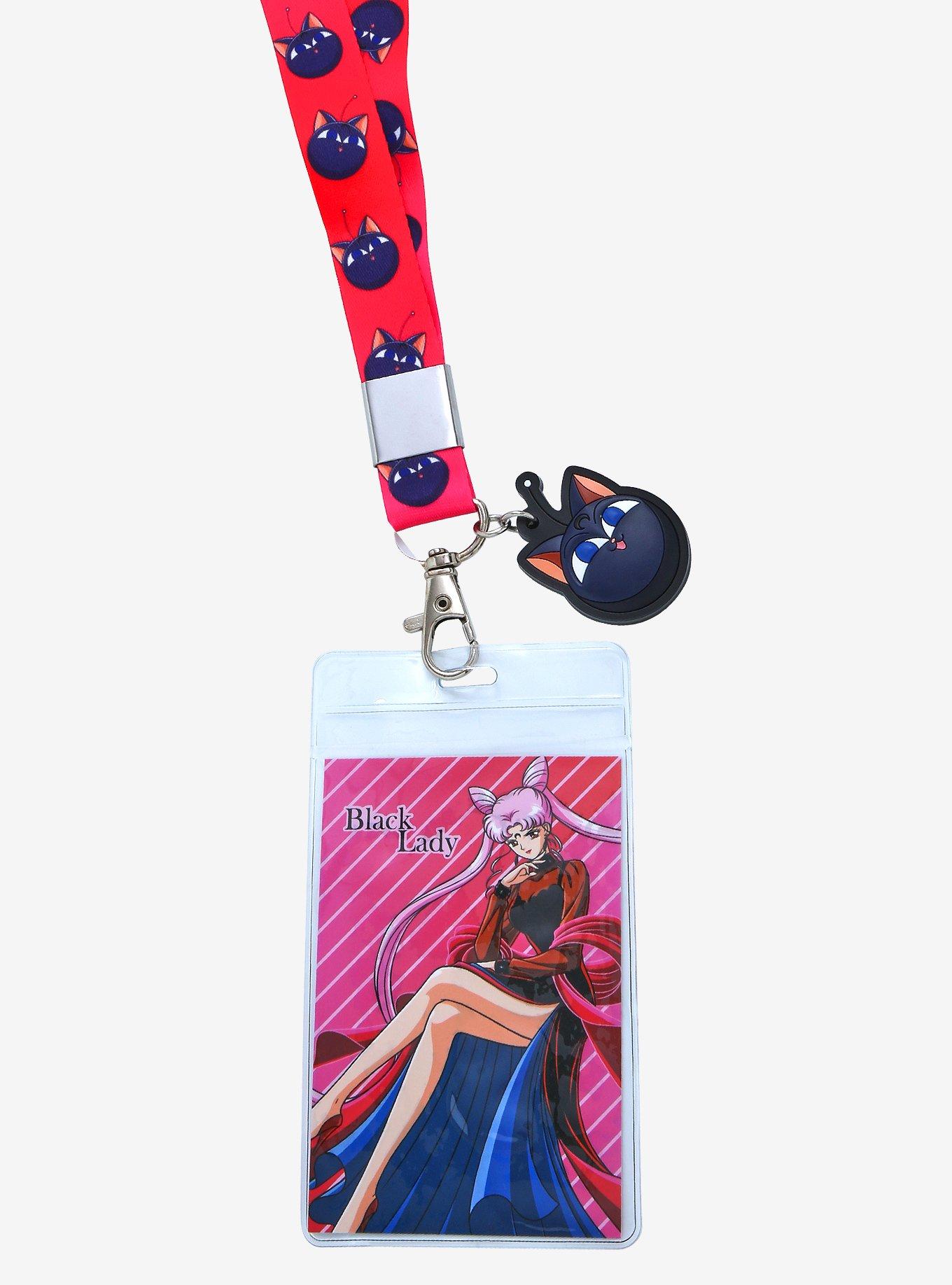 Sailor Moon Black Lady Lanyard, , alternate