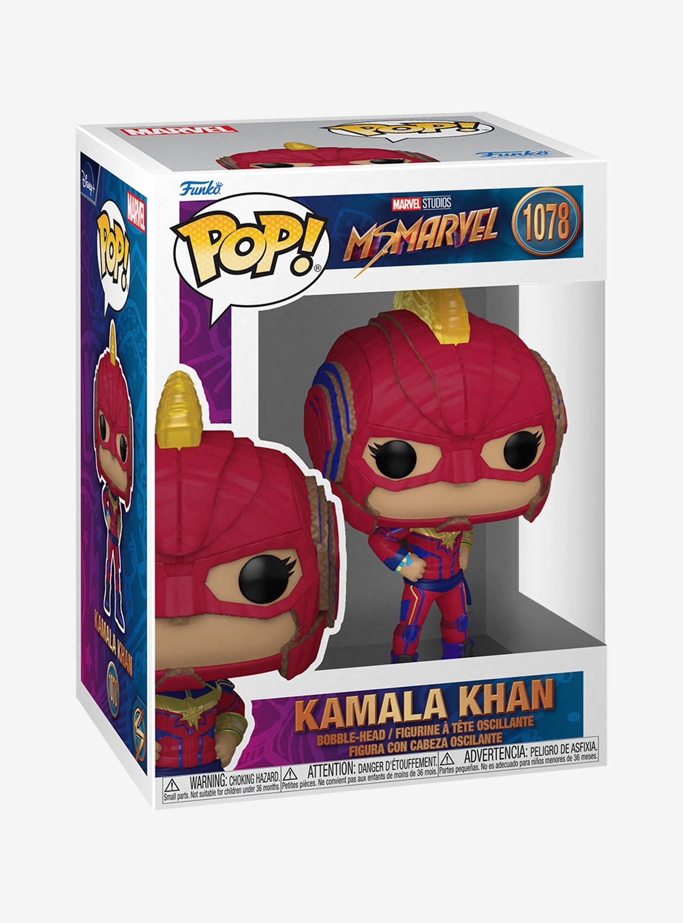 Funko Marvel Ms. Marvel Pop! Kamala Khan Vinyl Bobble-Head, , alternate