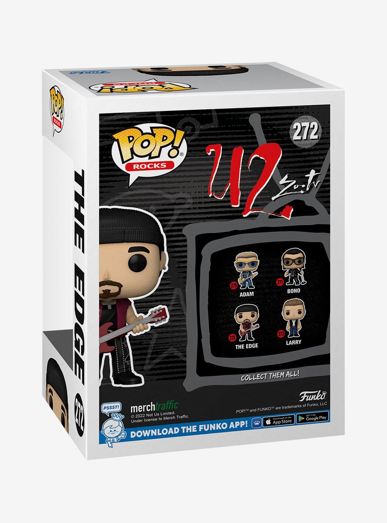 Funko U2 Zoo TV Pop! Rocks The Edge Vinyl Figure, , alternate
