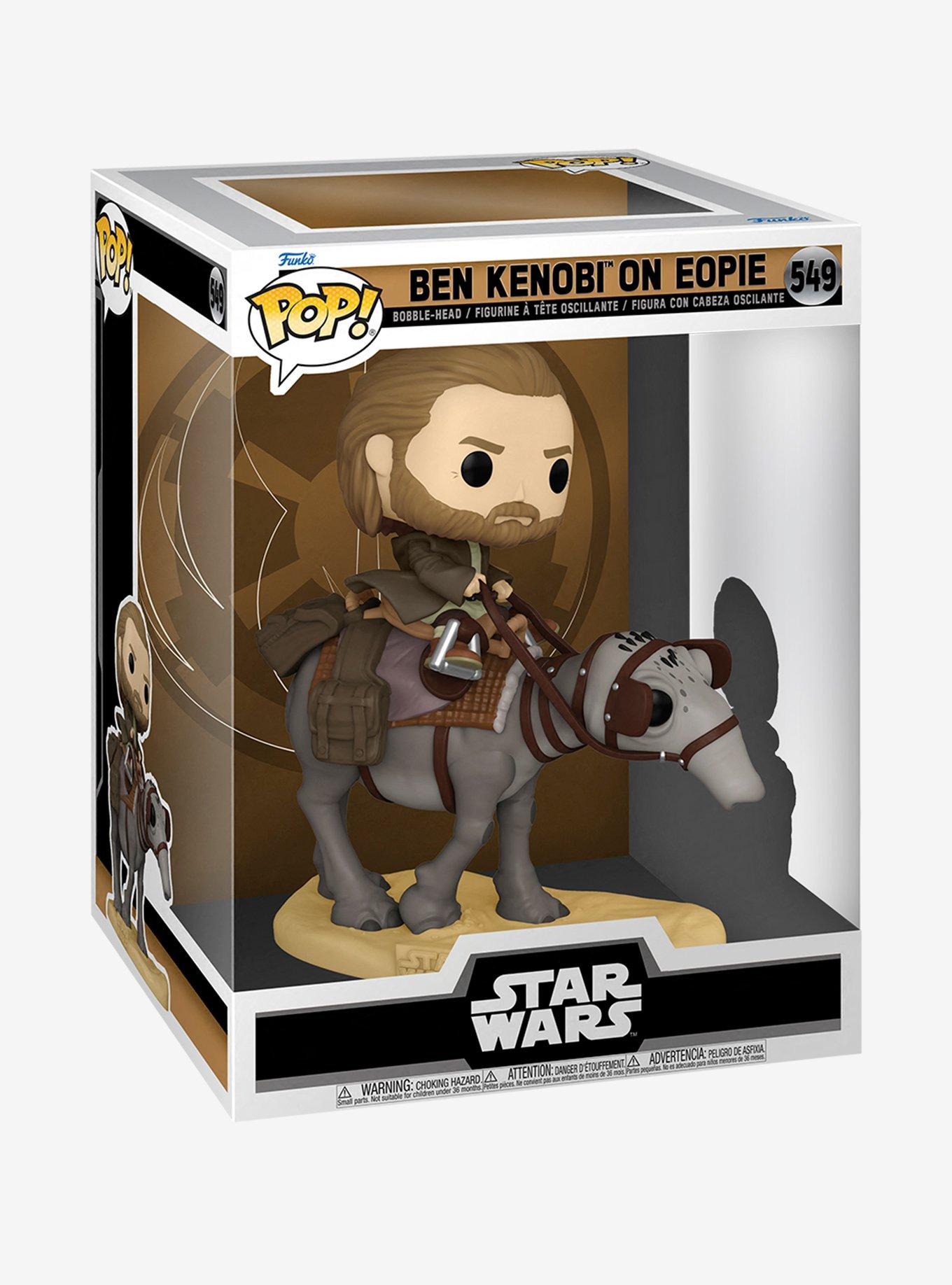 Funko Star Wars Obi-Wan Kenobi Pop! Ben Kenobi On Eopie Deluxe Vinyl Bobble-Head, , alternate