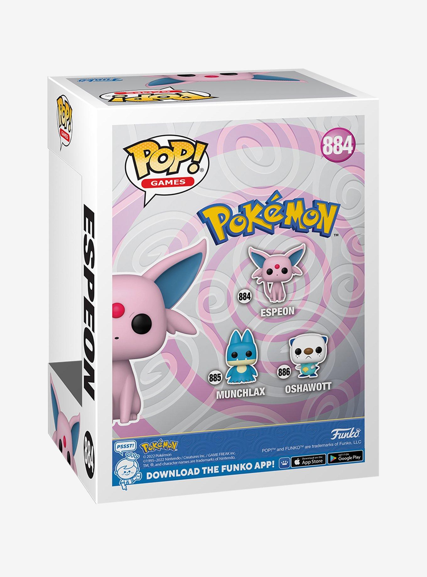 Funko Pokemon Pop! Games Espeon Vinyl Figure, , alternate